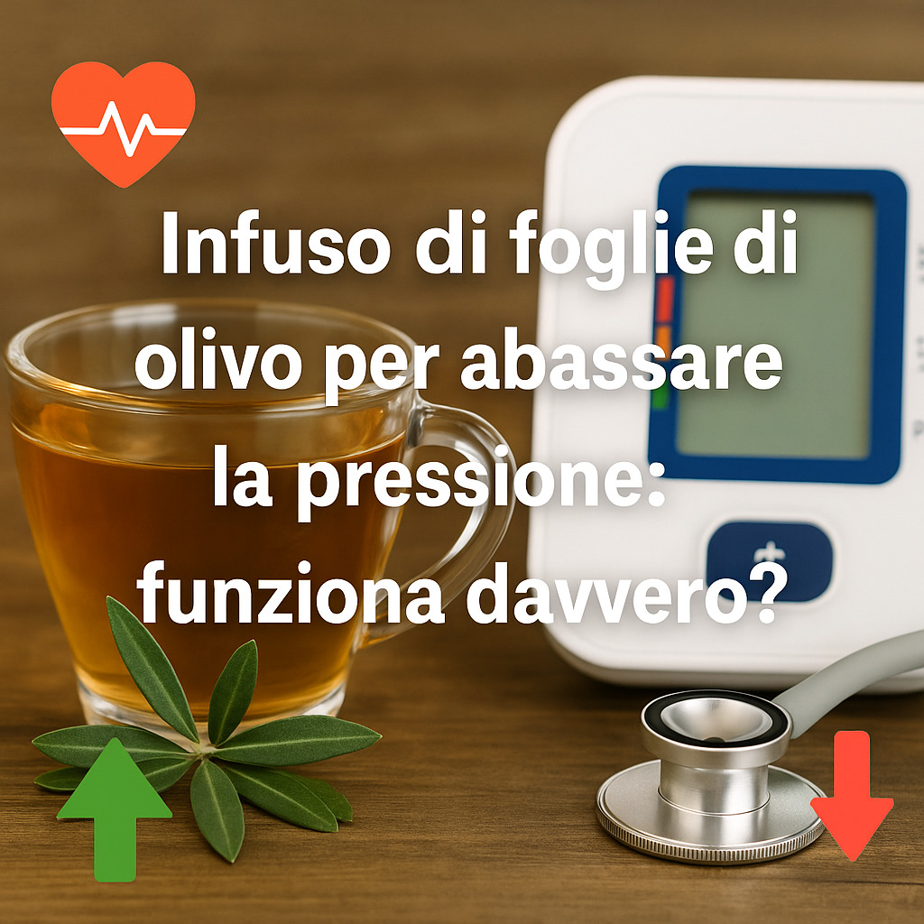 Infuso di foglie di olivo per abbassare la pressione funziona davvero